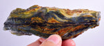 84 grams GEM BLUE OPAL PERU SLAB SCENIC SEASCAPE MINERAL SPECIMEN OB110