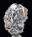 3.6cms CERUSSITE BARITE GALENA CRYSTALS MOROCCO MINERAL SPECIMEN KB57