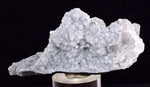 7.3cms DRUZY QUARTZ SHINY CALCITE NATURAL CRYSTAL PERU MINERAL SPECIMEN QB46