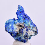 2.3cms AZURITE MALACHITE AZURMALACHITE CRYSTALS PERU MINERAL SPECIMEN UB202