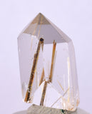 1.5cms QUARTZ RUTILATED POLISHED CABOCHON BRASIL RUTILE PENDANT JEWELRY QB61