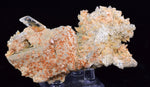 8.7cms LIMONITE IN SELENITE CRYSTAL COLLECTOR PERU MINERAL SPECIMEN TB107