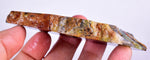 70 grams GEM BLUE OPAL PERU SLAB SCENIC SEASCAPE MINERAL SPECIMEN OB108