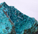 12.5cms BLUE MALACHITE BOTRYOIDAL PERU CRYSTALS GRAPE SPHERES SHINY UB40