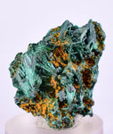 3cms MALACHITE CRYSTALS CONGO MINDINGI MINE SUPER SHINY MINERAL SPECIMEN UB93