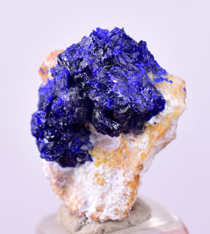 1.7cms GEM AZURITE CRYSTALS MEXICO ROYAL BLUE COLOR SHINY UB275