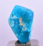 4cts GEM SILICA CHRYSOCOLLA CHALCEDONY POLISHED PERU NEW FIND BB338