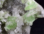 6.8cms AUGELITE CRYSTAL PERU DARK GREEN BRIGHT NEEDLE QUARTZ PASTO BUENO A573