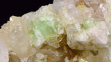 8.5cms AUGELITE CRYSTAL PERU DARK GREEN BRIGHT NEEDLE QUARTZ PASTO BUENO AB179