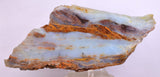 680grms 23cm BLUE OPAL PERU SLAB SCENIC SEASCAPE SCULPTURE ROUGH LANDSCAPE OB153