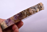 345 grams GEM PINK OPAL HONEY OPAL PERU ROUGH SLAB COLOR TRANSLUCENT PB77