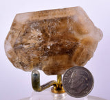 5.7 cms DESERT ROSE SELENITE CRYSTAL PERU GOLDEN SUISEKI TRANSLUCENT TB35