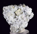 4.5cms APATITE QUARTZ PYRITE CRYSTALS DICKITE PERU HUANZALA AB227