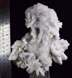 17cms NATURAL BIRD QUARTZ CALCITE PYRITE CRYSTALS MINERAL SPECIMEN QB88