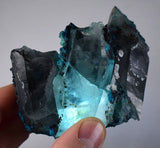 8.4cms QUARTZ CHRYSOCOLLA TENTADORA MINE PERU GRAPE BOTRYOIDAL CRYSTAL CB17