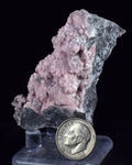 6cms RHODOCHROSITE ROSETTE PERU PINK CRYSTALS HUANZALA MINE MINERAL RB571