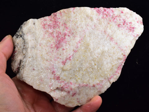 545 Grams GEM RED THULITE SCAPOLITE MARIALITE CLINOZOISITE ROUGH PERU OB136