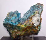 20cms QUARTZ CHRYSOCOLLA BOTRYOIDAL TENTADORA MINE PERU MINERAL SPECIMEN CB160
