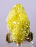 4.5cms SULPHUR NATURAL CRYSTALS BOLIVIA SULFUR POTOSI MINERAL SPECIMEN YB02