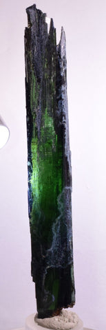 13.5cms GEM VIVIANITE BRASIL EMERALD COLOR CRYSTAL FACET MINERAL IB48