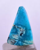 5.5cts GEM SILICA CHRYSOCOLLA CHALCEDONY POLISHED PERU NEW FIND BB336