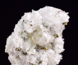 4cms APATITE QUARTZ PYRITE CRYSTALS DICKITE PERU HUANZALA AB228