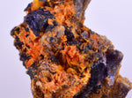 4.2cms GEM WULFENITE FLUORITE MIMETITE CRYSTALS ALAMO ARIZONA USA MINERAL YB32