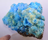12.3 cms ALUNOGEN CHALCANTHITE PYRITE ROMERITE PERU NATURAL BOTRYOIDAL FB56