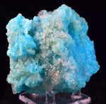8.1cms NATURAL  SKY BLUE SALAMMONIAC LECONTITE CHILE CRYSTALS MINERAL UB247