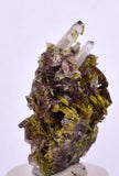 3.6cms PREMIUM EPIDOTE AXINITE QUARTZ CRYSTALS PERU AESTHETIC COLLECTOR CB137