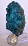 6cms QUARTZ CHRYSOCOLLA BOTRYOIDAL TENTADORA MINE PERU MINERAL SPECIMEN CB116