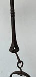 54cms LENTICULAR MINERS LAMP TUNNEL RARE LANTERN IRON CAST NB09