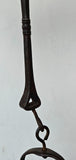 54cms LENTICULAR MINERS LAMP TUNNEL RARE LANTERN IRON CAST NB09