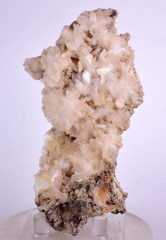 10cms GEM ZEOLITE STILBITE HEULANDITE APOPHYLLITE (?) CRYSTALS PERU FB36