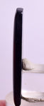 5.3 Grams LEMURIAN BLACK JADE GEM PERU PYRITE JEWELRY CABOCHON PENDANT BB186