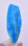7.5ct GEM BLUE OPAL SCENIC CABOCHON PERU SEASCAPE PENDANT JEWELRY BB344