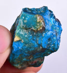 10 Grams GEM BLUE OPAL PERU ROUGH SCENIC SEASCAPE MINERAL SPECIMEN OB139