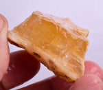 165 grams GEM GOLDEN OPAL PERU TRANSLUCENT SCENIC MINERAL SPECIMEN OB114