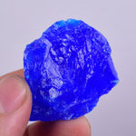 3.8cms CHALCANTHITE CRYSTAL LAB GROW MINERAL SPECIMEN PERU F27
