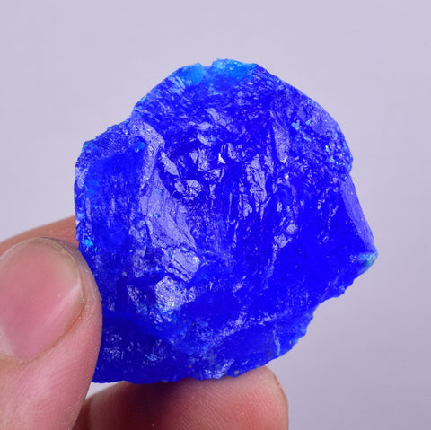 3.8cms CHALCANTHITE CRYSTAL LAB GROW MINERAL SPECIMEN PERU F27