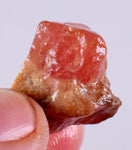 6.4grams GEM RED RHODOCHROSITE ROUGH ORTIZ  PERU GEMSTONE MINERAL SPECIMEN RB190