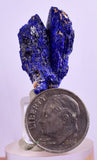 2.4cms GEM AZURITE CRYSTALS MOROCCO ROYAL BLUE COLOR SHARP SHINY UB88