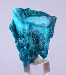 9.7grs BLUE MALACHITE CHRYSOCOLLA SCULPTURE SCENIC PERU ROUGH DECORATION UB08