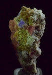 2.7ms RHODOCHROSITE FLUORITE PYRITE CHINA CRYSTAL RHOMBOHEDRAL MINIATURE RB412
