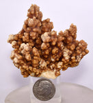 6.1cms ARAGONITE BOTRYOIDAL CRYSTALS AESTHETIC MINERAL SPECIMEN PERU EB43