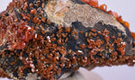 5.2cm VANADINITE HOLLANDITE CRYSTAL MIBLADEN MOROCCO  MINERAL SPECIMEN WB25