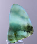 LOT OF 18 GEM BLUE OPAL SCENIC TUMBLED PERU SEASCAPE PENDANT JEWELRY BB323