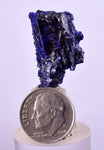 2.6cms GEM AZURITE CRYSTALS MOROCCO ROYAL BLUE COLOR SHARP SHINY UB111