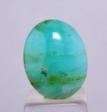 5ct GEM BLUE OPAL SCENIC CABOCHON PERU SEASCAPE PENDANT JEWELRY BB357