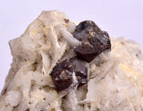 5.8 cms SPHALERITE BARITE QUARTZ GEM PERU CRYSTALS DISPLAY OR TO CUT IT MB105